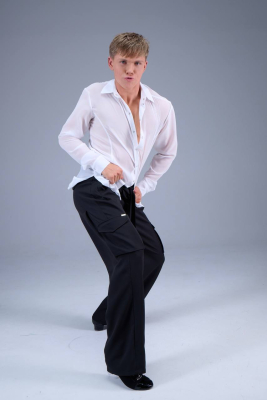 Bond White Georgette Shirt